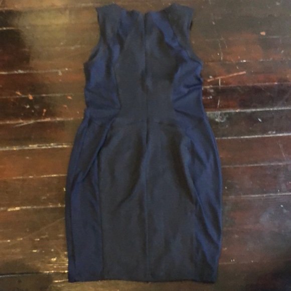 David Lerner Dark Blue Women’s Dress Sz M - Picture 3 of 3